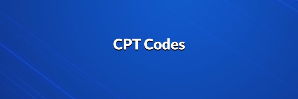CPT Codes - Dr. Paul Mirdamadi