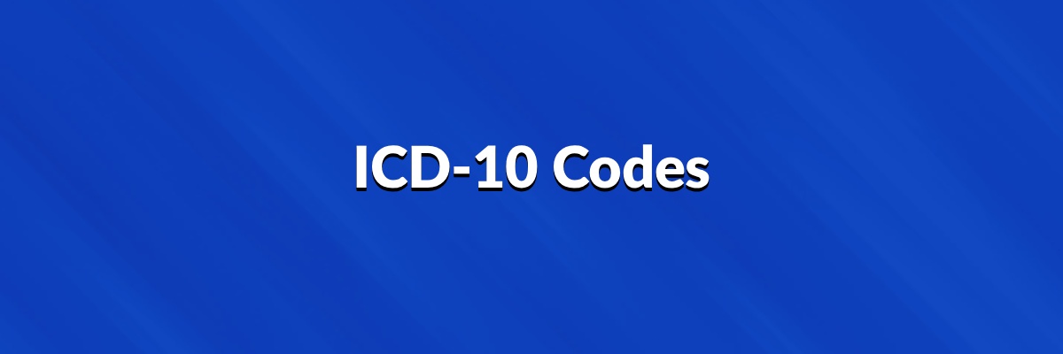 ICD 10 Codes