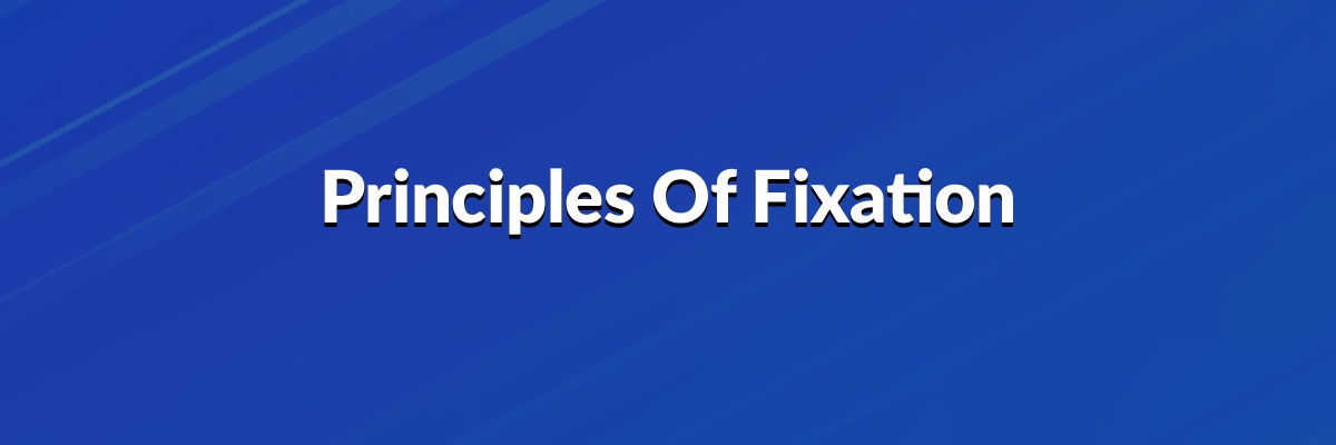 Principles of Fixation